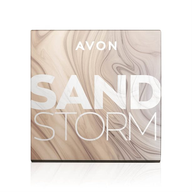 Avon Sand Storm Paleta de Sombras Nude e Dourado 7,2g
